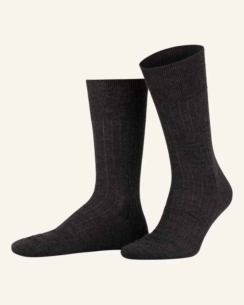 Falke Strümpfe NO. 2 aus Cashmere Grau