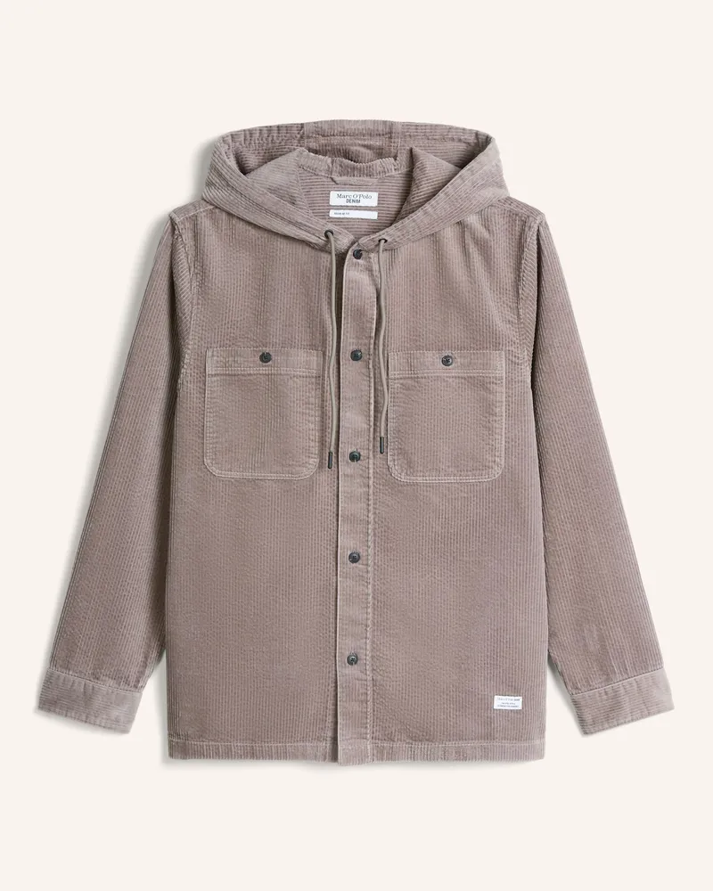 Marc O'Polo Overshirt braun Braun