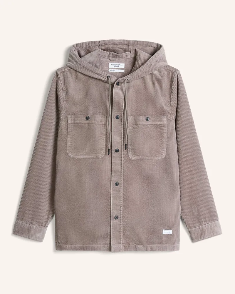 Marc O'Polo Overshirt braun Braun
