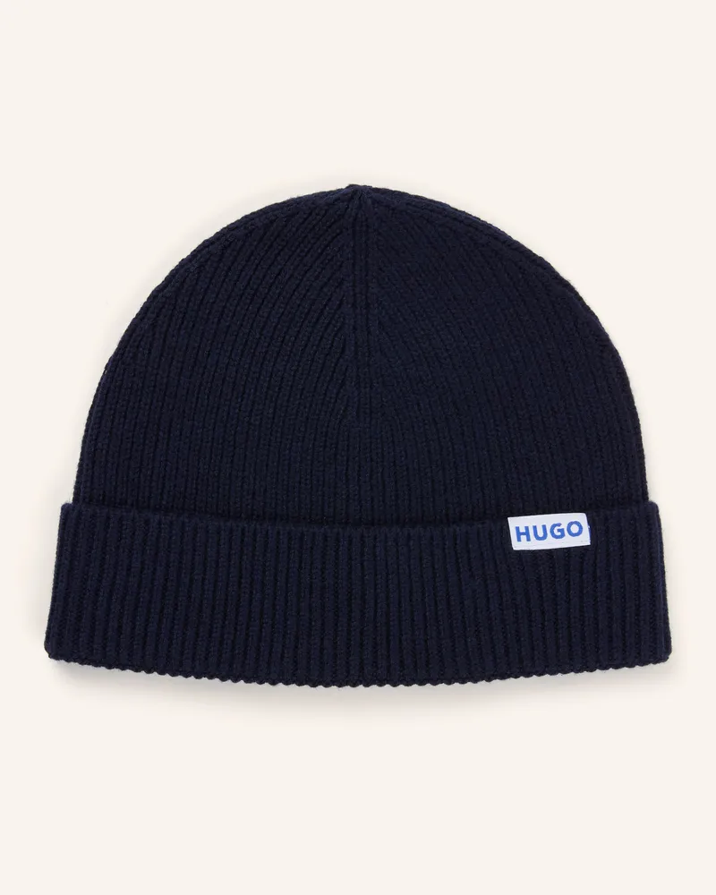 HUGO BOSS Mütze Xiav blau Dunkelblau