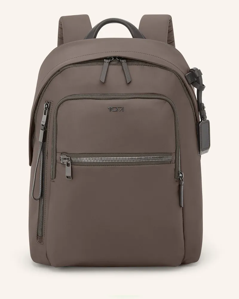 Tumi Voyageur Rucksack Halsey Mit Laptopfach braun Taupe