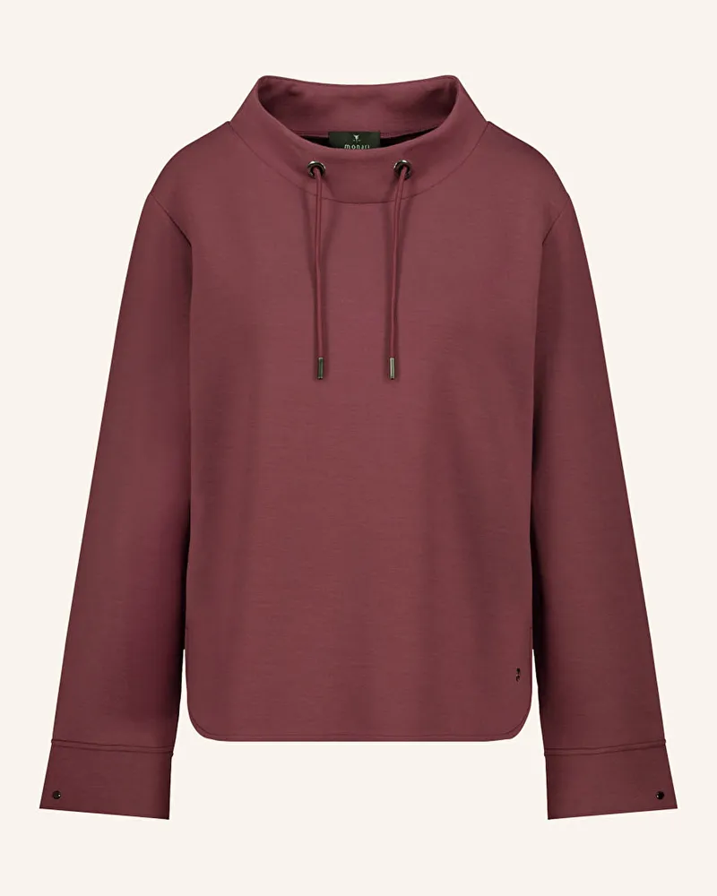 monari Sweatshirt Dunkelrot
