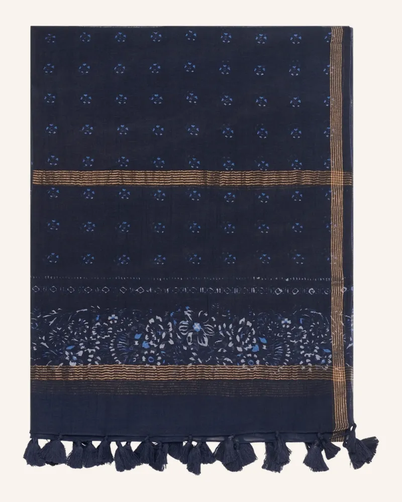 Gerard Darel Schal Daphne blau Dunkelblau
