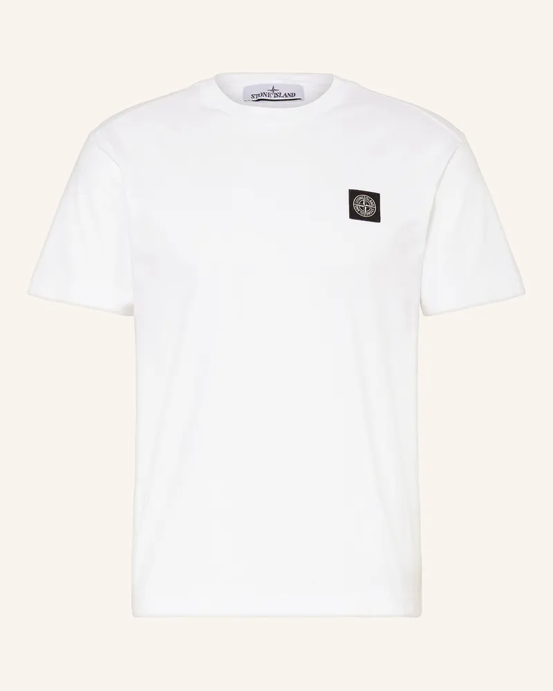 Stone Island T-Shirt weiss Weiss