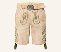 Trachten-Lederhose Garvin braun