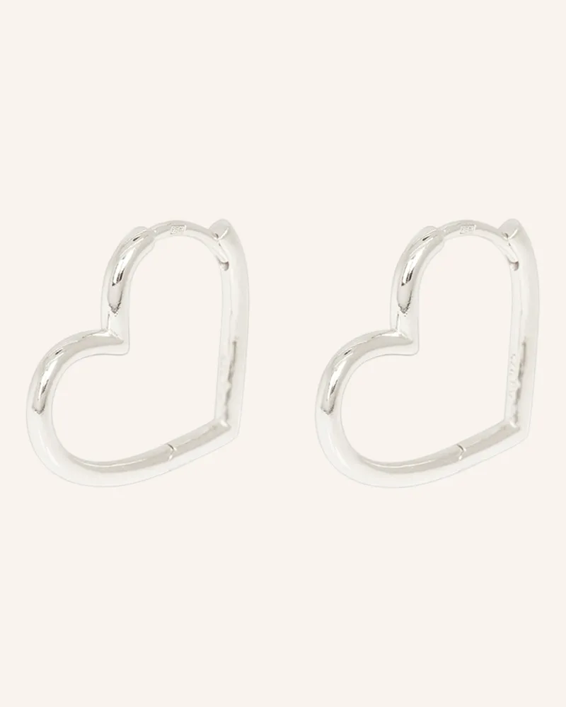 Ariane Ernst Ohrringe I LOVE YOU NO.3 Silber