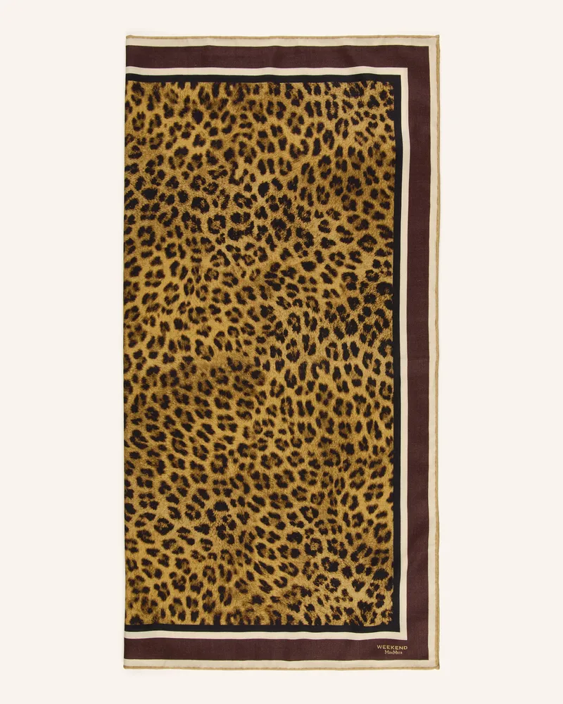 Max Mara Tuch Tauro braun Oliv