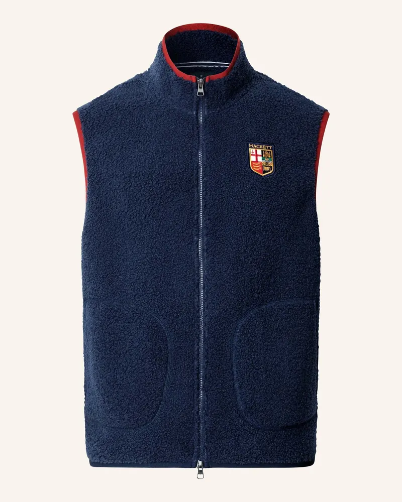 Hackett Sweatshirt Heritage Lrc Gilet Fz blau Blau