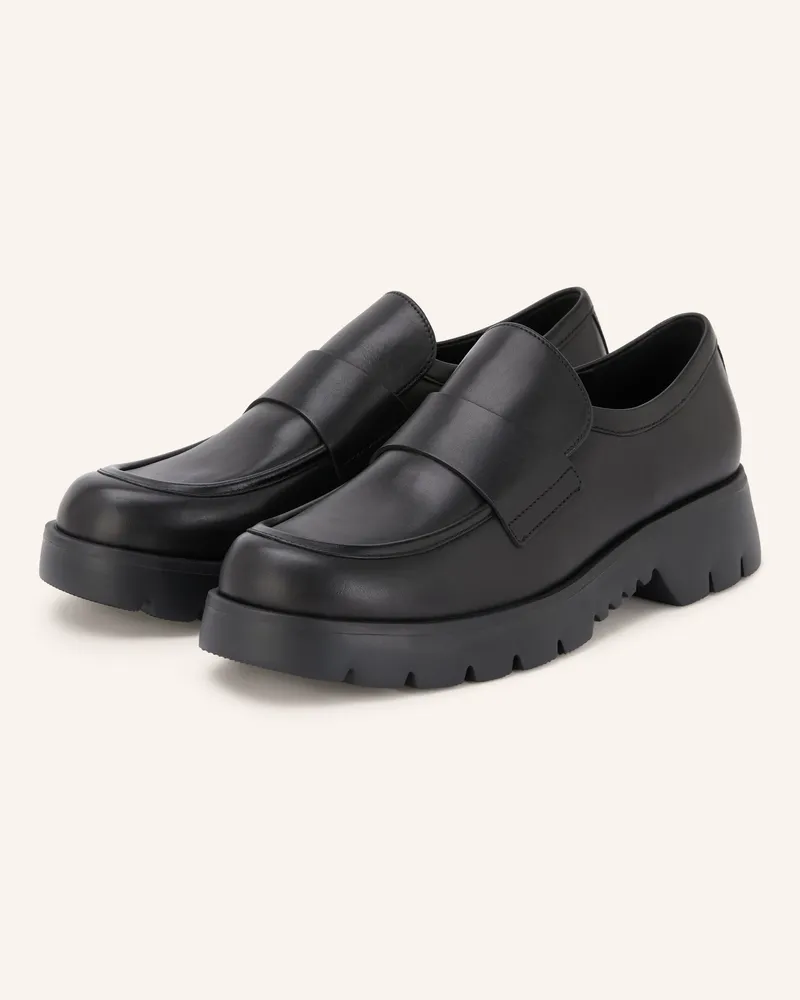 Högl Plateau-Loafer schwarz Schwarz