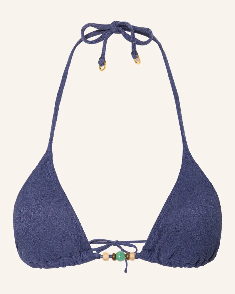 Banana Moon Triangel-Bikini-Top Jotrao Tanzania blau Dunkelblau