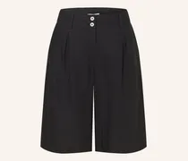 Leinen-Bermudas