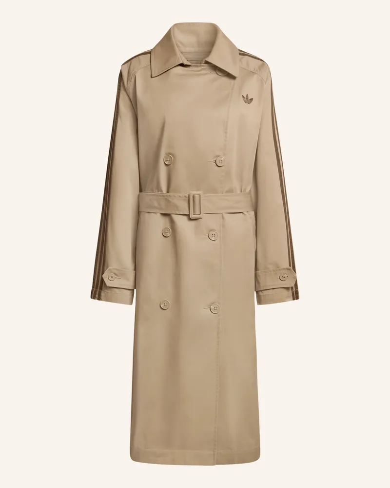 adidas Trenchcoat ADICOLOR TWILL Beige