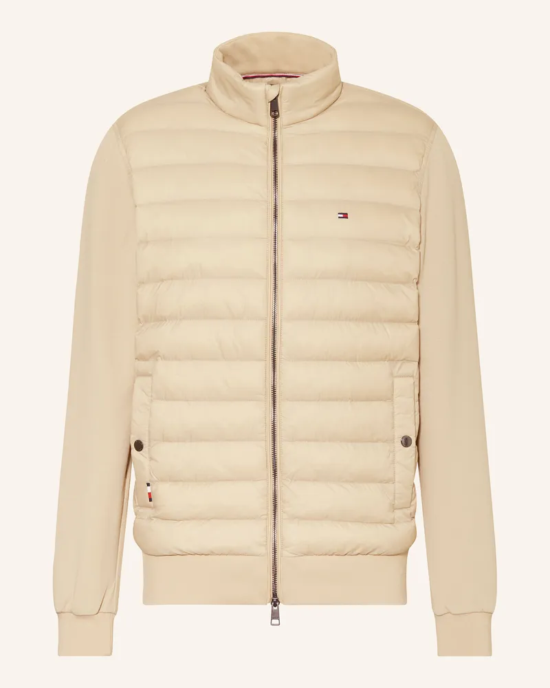 Tommy Hilfiger Steppjacke im Materialmix Beige