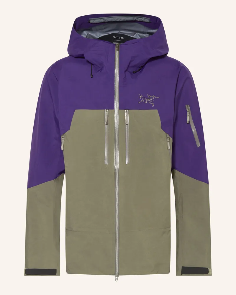Arc'teryx Arc'teryx Hardshell-Skijacke Rush gruen Dunkelgrau