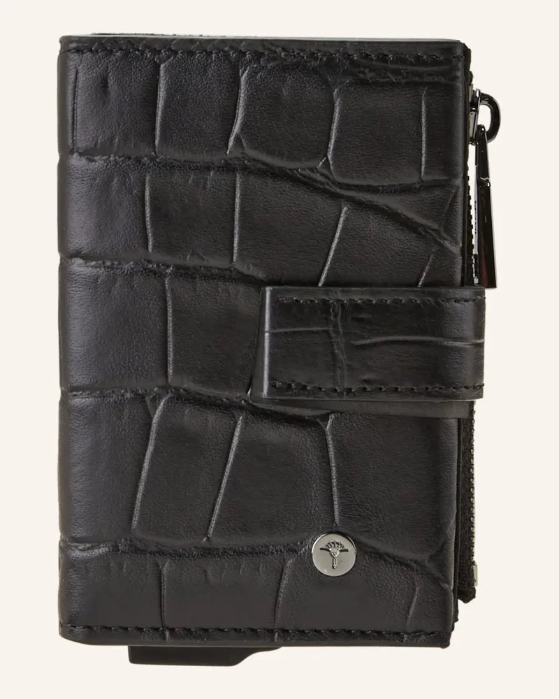JOOP! Geldbörse Fano C-Four E-Cage schwarz Schwarz