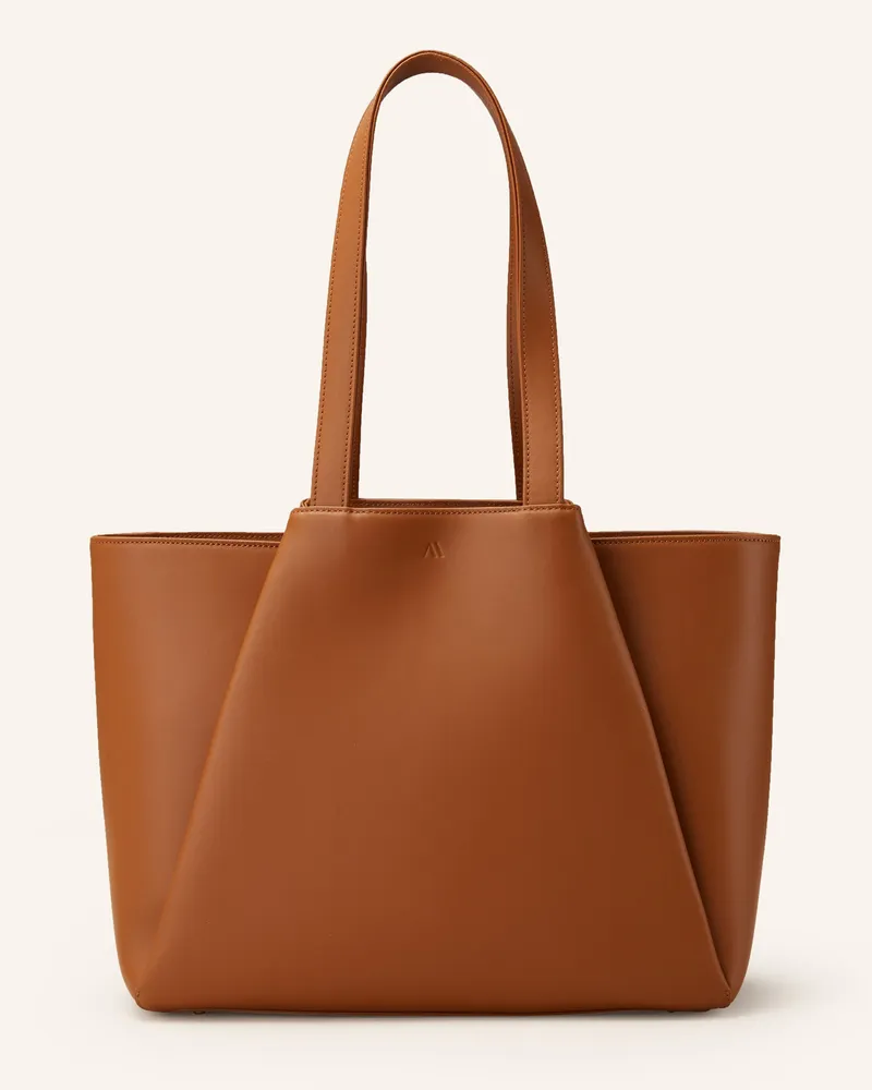 KAAI Shopper MIDI PYRAMID Cognac