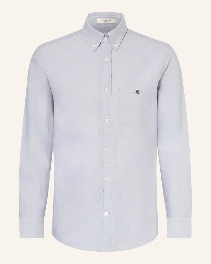 Gant Oxfordhemd Regular Fit grau Grau