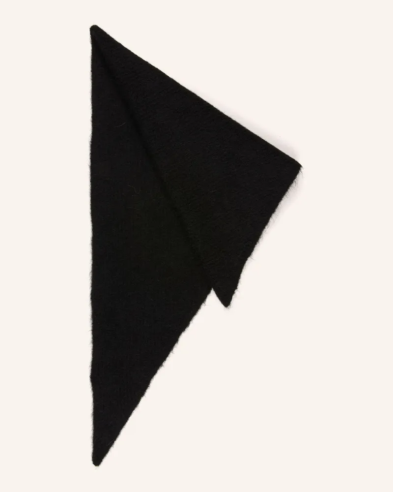 MOSS COPENHAGEN Dreieckstuch Mschbondie Hope schwarz Schwarz