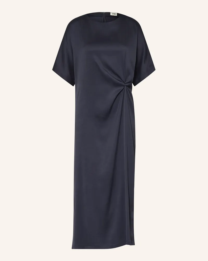 Drykorn Kleid In Wickeloptik blau Dunkelblau