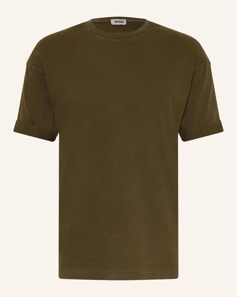 Drykorn T-Shirt Thilo gruen Oliv