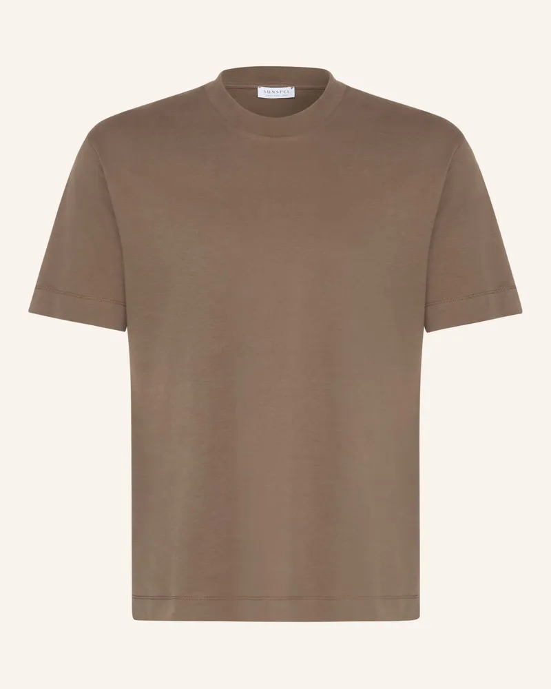 Sunspel T-Shirt beige Taupe