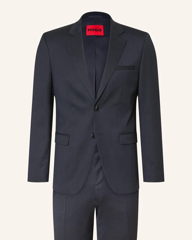 HUGO BOSS Anzug Arti-Hesten Extra Slim Fit blau Dunkelblau