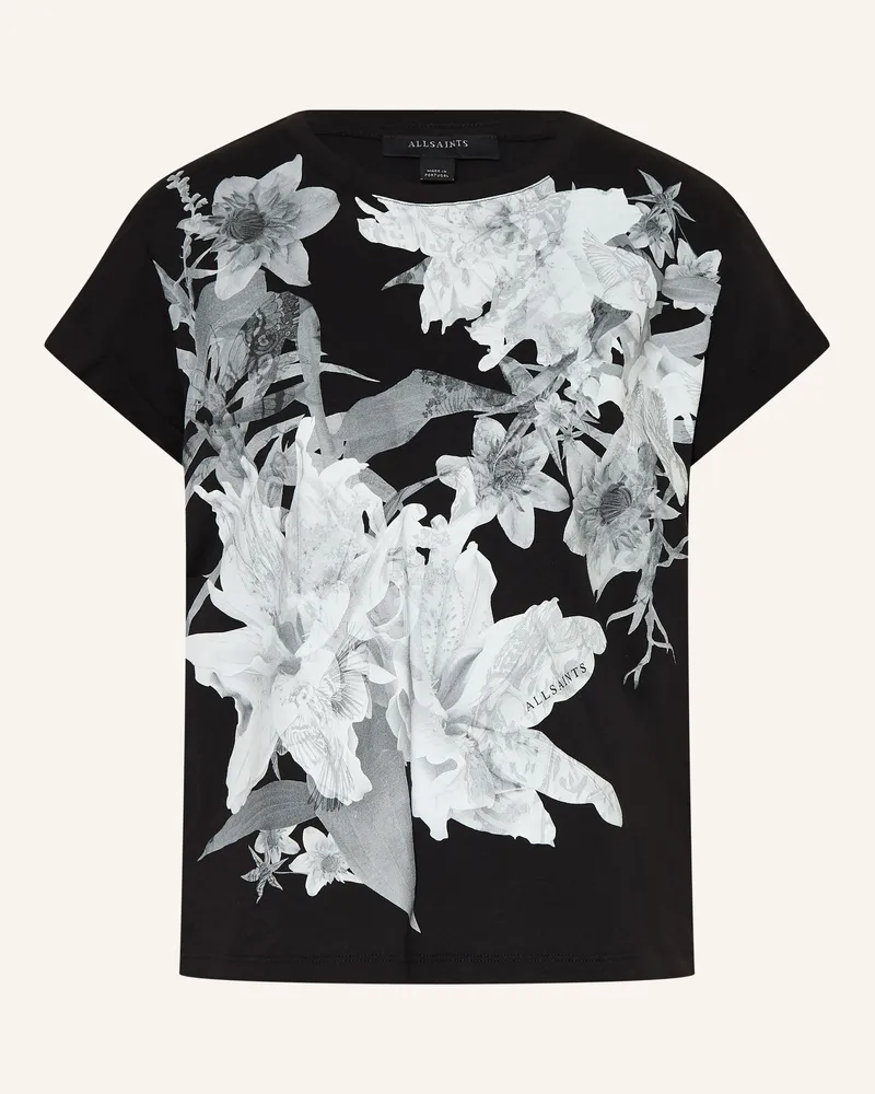 AllSaints T-Shirt CRYSTAL ANNA Schwarz