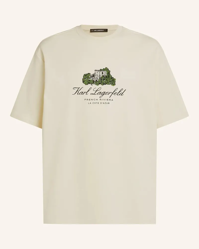 Karl Lagerfeld T-Shirt beige Beige