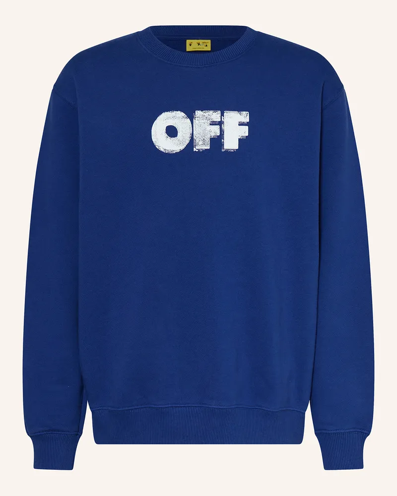 OFF-WHITE Sweatshirt Blau