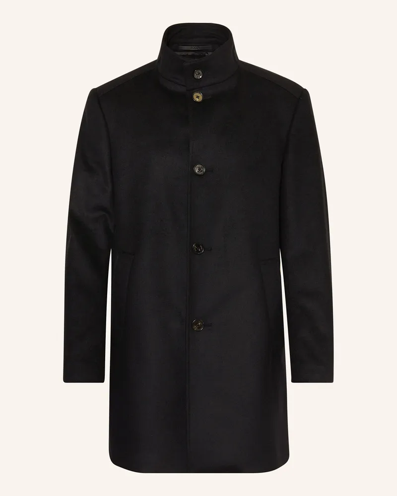 JOOP! Wollmantel Maron schwarz Schwarz