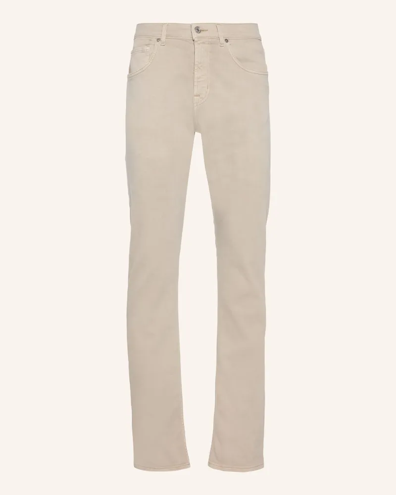 7 for all mankind Jeans Straight Straight Fit beige Beige