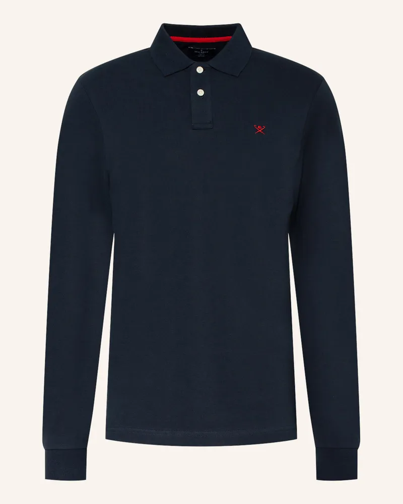 Hackett Piqué-Poloshirt Slim Fit Dunkelblau