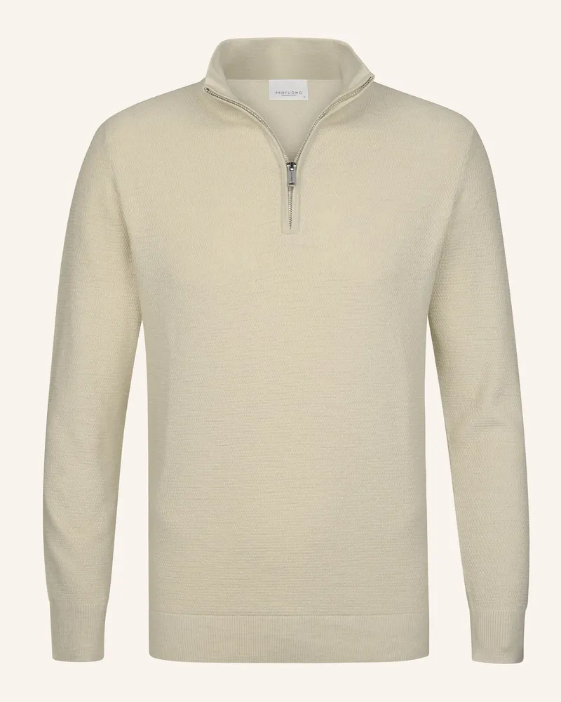 Profuomo Herren Troyer weiss Weiss