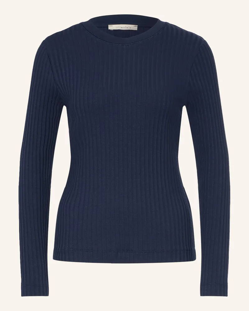 lilienfels Longsleeve blau Dunkelblau