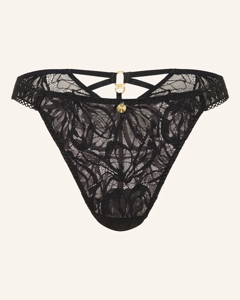 Aubade Slip AFTER HOURS mit Cut-out Schwarz