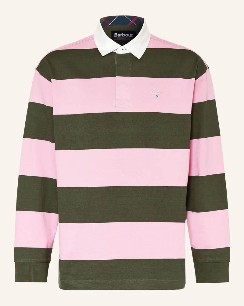 Barbour Rugbyshirt BROOME Rosa