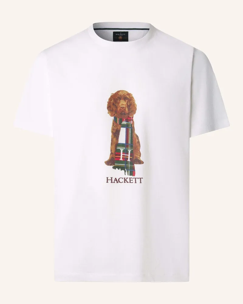 Hackett T-Shirt HERITAGE HARRY TEE Creme