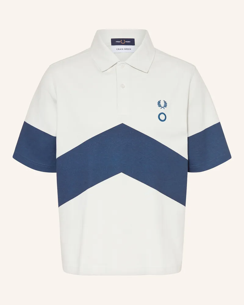 Fred Perry Jersey-Poloshirt weiss Ecru