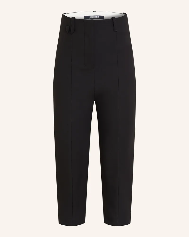 Jacquemus 3/4-Hose schwarz Schwarz