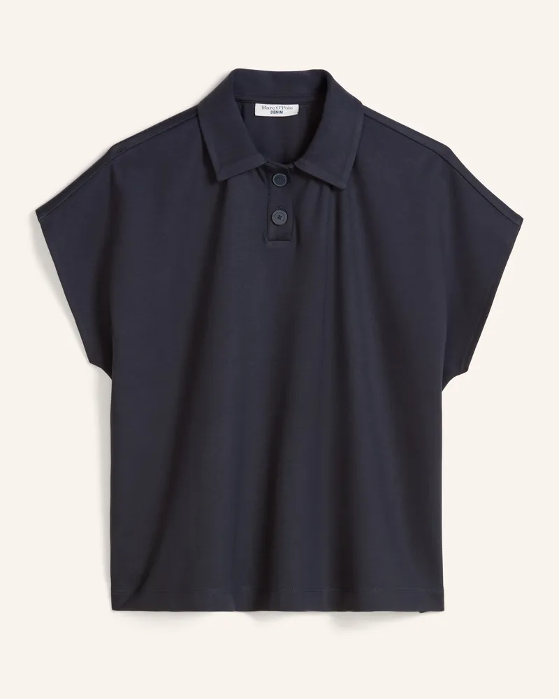 Marc O'Polo Poloshirt blau Dunkelblau
