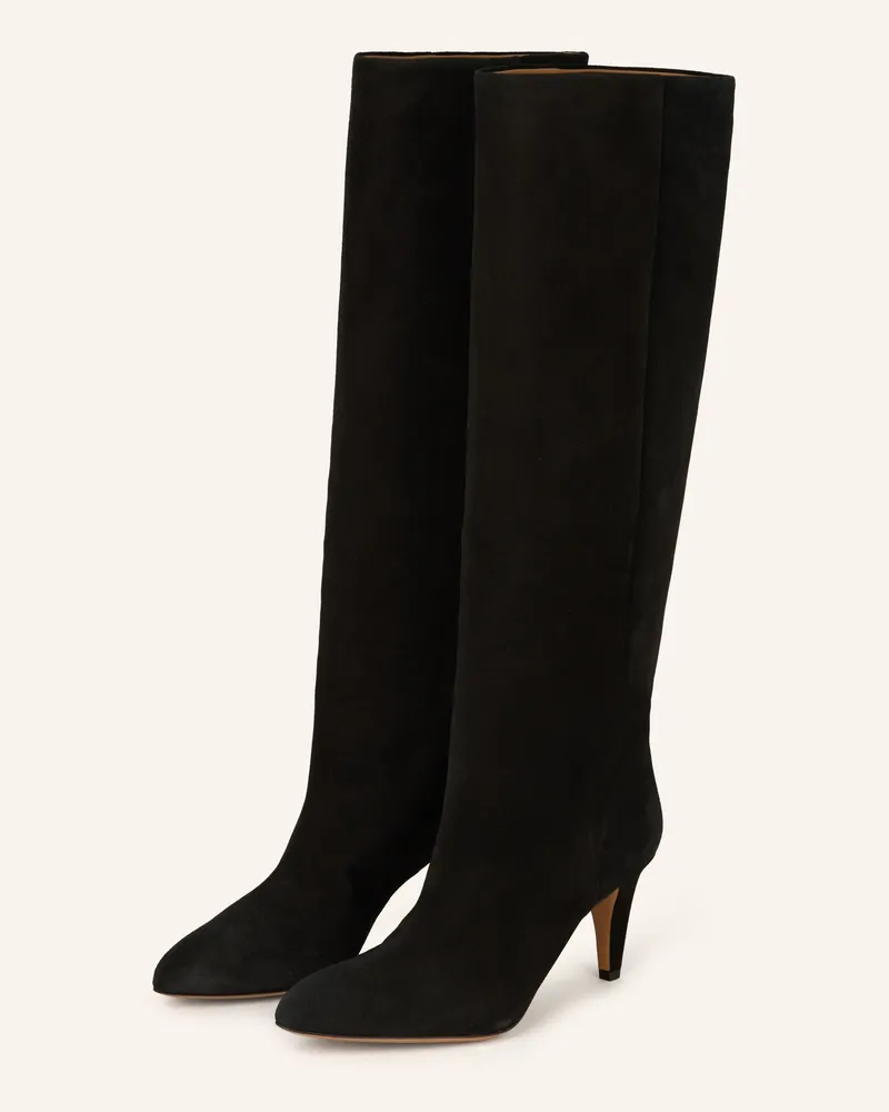 Isabel Marant Stiefel LASPI Schwarz