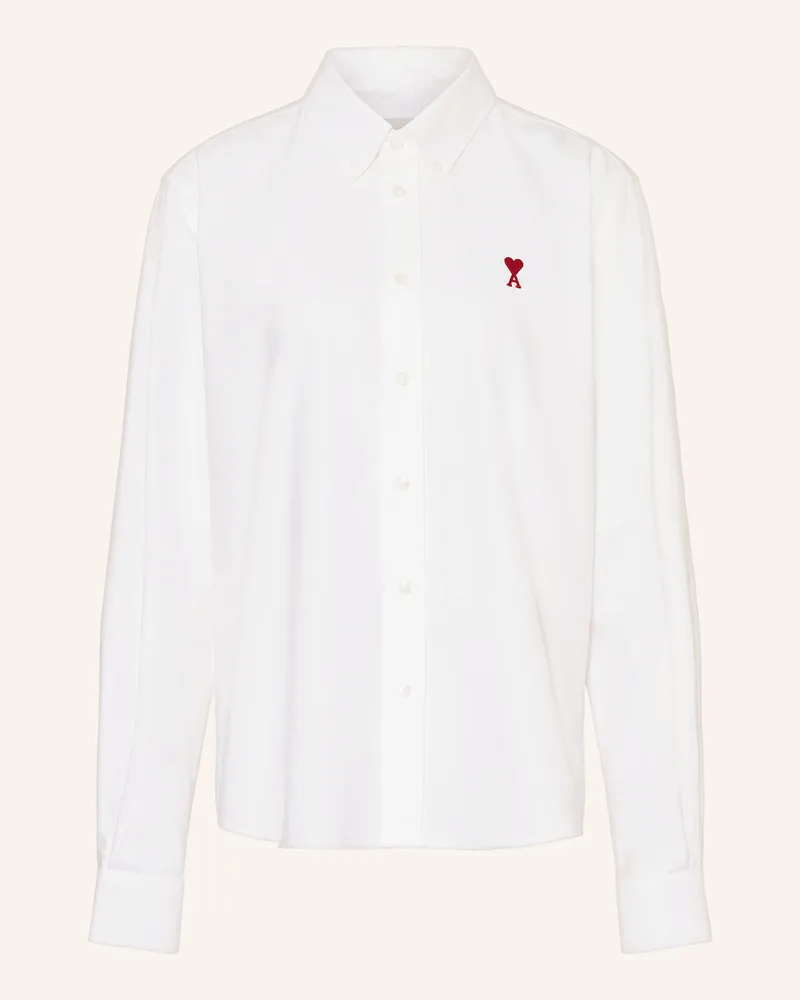 AMI Paris Hemdbluse Weiss