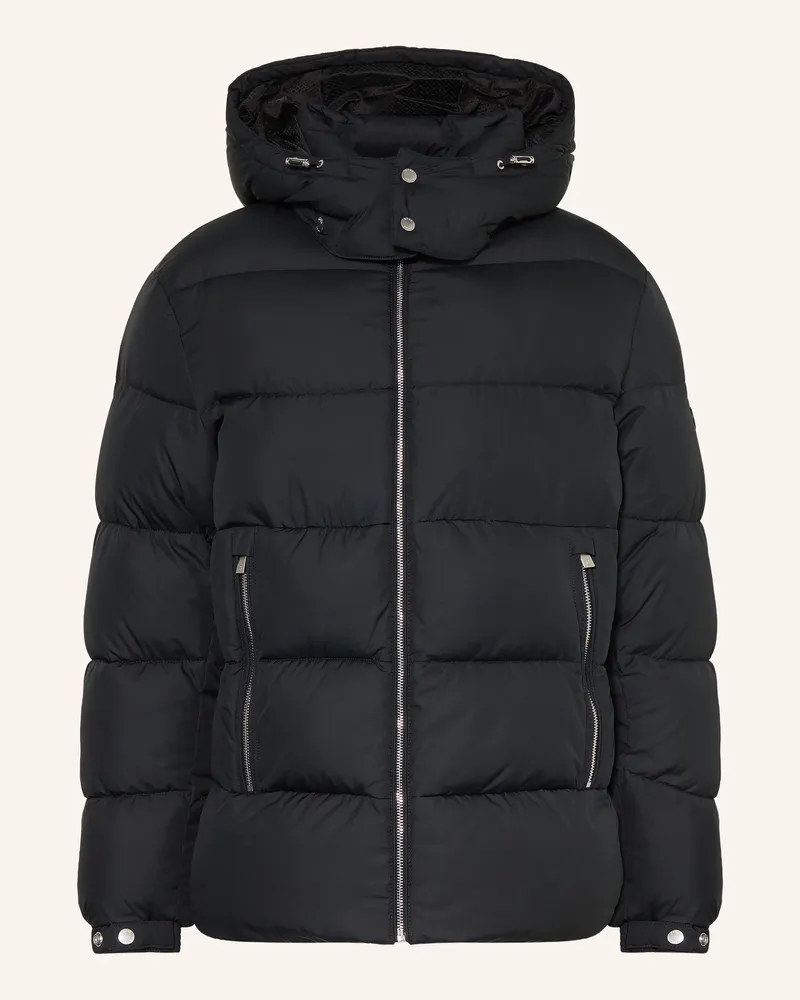 HUGO BOSS Steppjacke Colter Mit Abnehmbarer Kapuze schwarz Schwarz