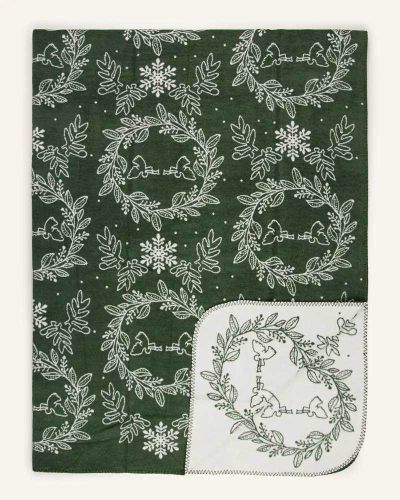 Pad Plaid Christkind gruen Dunkelgrün