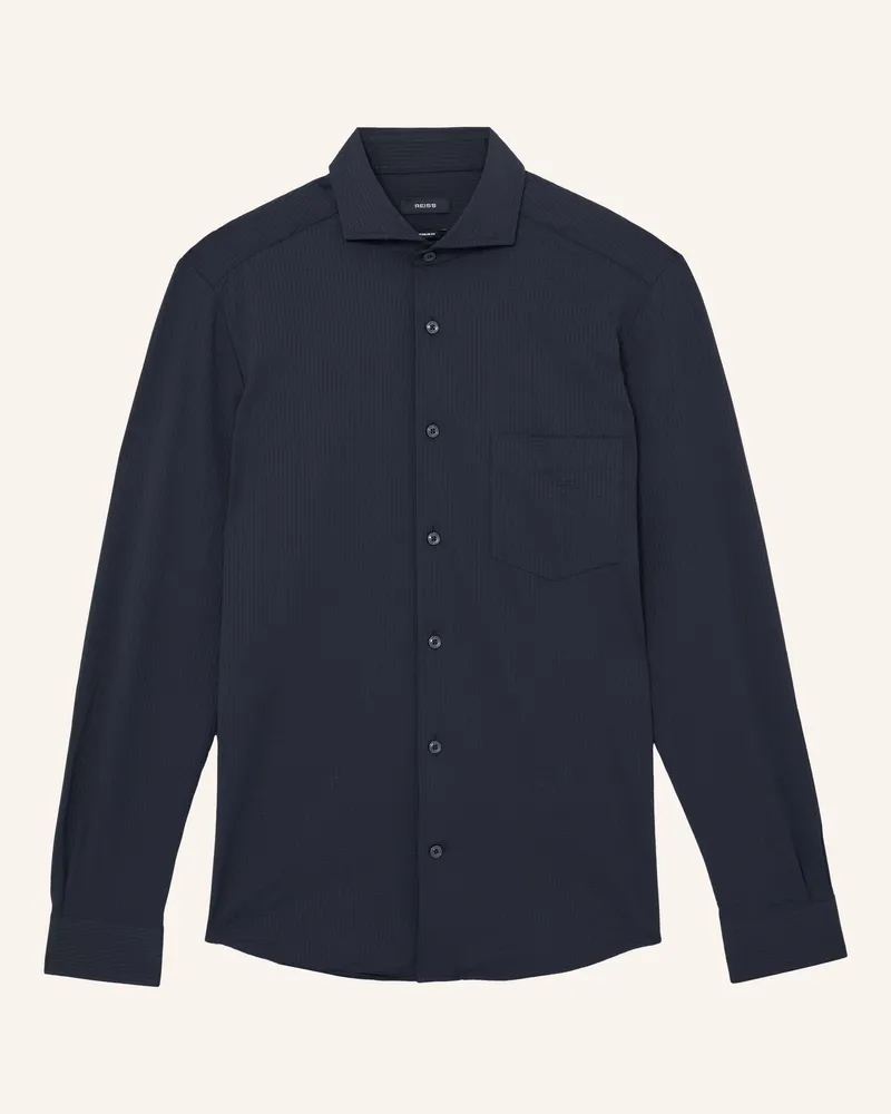 Reiss Hemd Solarko Regular Fit blau Dunkelblau