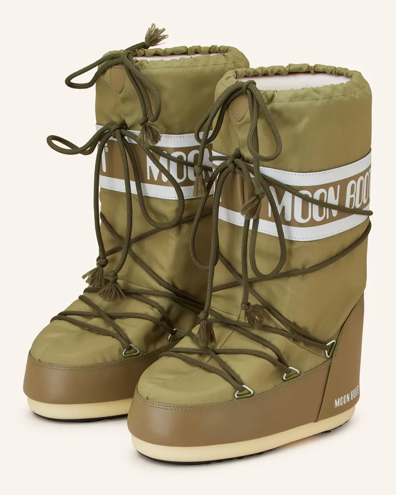 Moon Boot Moon Boots ICON NYLON Khaki