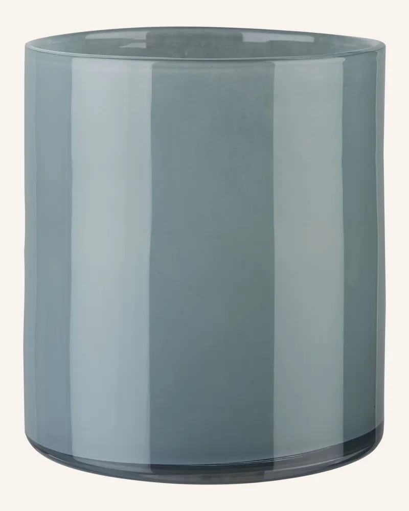 Blomus Windlicht Saga L blau Blaugrau