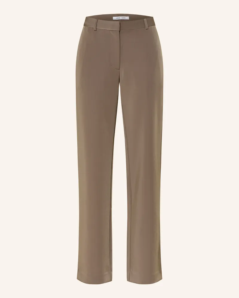 Samsøe & Samsøe Jerseyhose SAHOYS Khaki