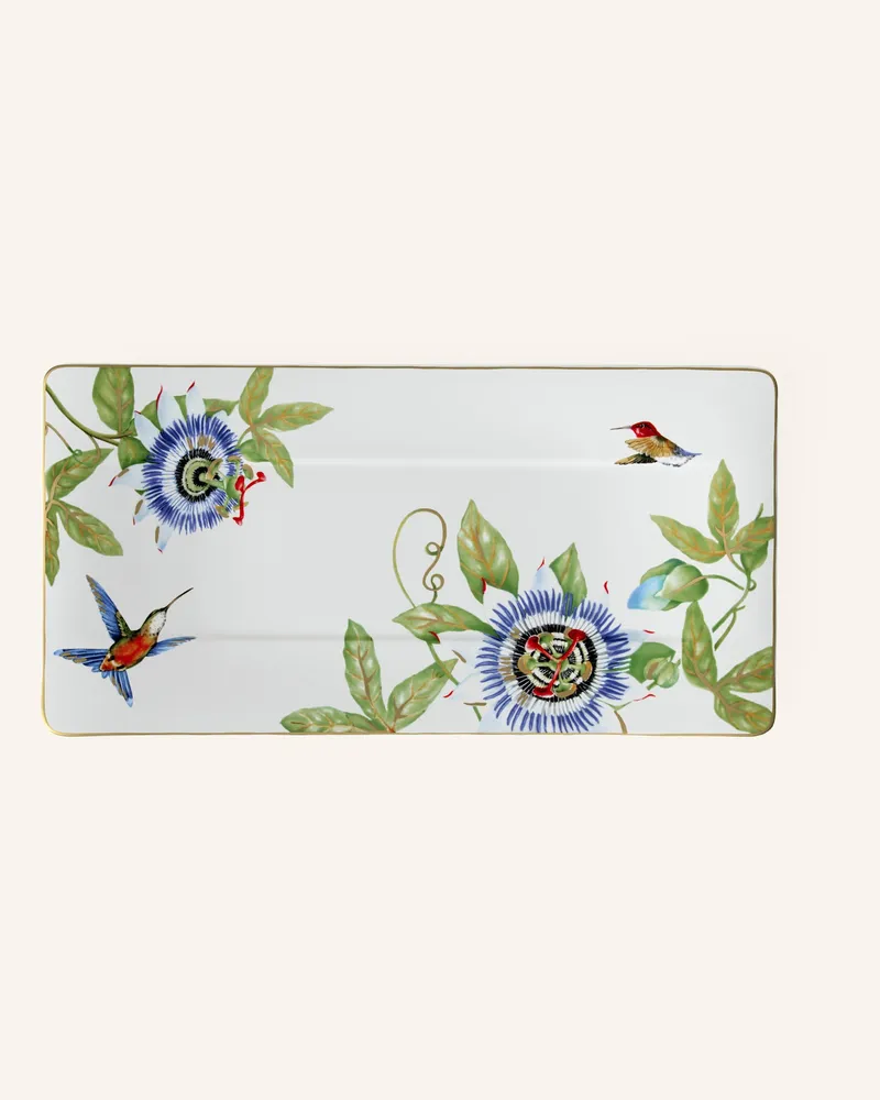 Villeroy & Boch Servierplatte Amazonia weiss Gelb