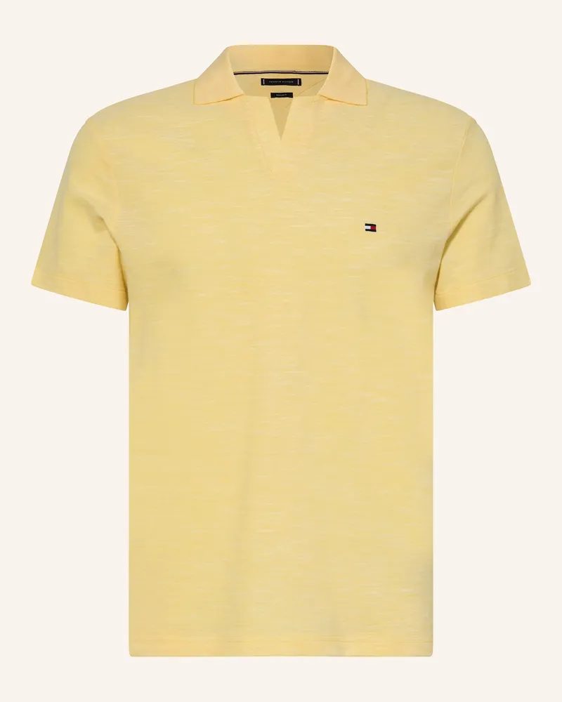 Tommy Hilfiger Piqué-Poloshirt gelb Gelb